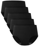 Bamboo Cool High Waisted Briefs, 5-Pack