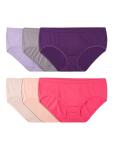 Fruit of the Loom Women's Seamless No Show Briefs