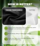 Bamboo Cool High Waisted Briefs, 5-Pack