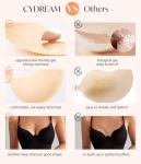 Sticky Strapless Adhesive Push Up Bra for Women