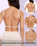 Low Back Seamless Bralette - Multiway Halter Bra