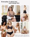 Horisun Wireless Seamless Push-Up Bra - Nude X-Large