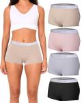 Bamboo Cool Women's Boyshorts – 4 Pack