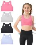 Sascina Girls Racerback Training Bras - 8-10