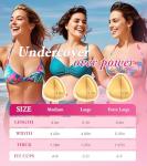 Push Up Sticky Bra Inserts with Nipple Covers