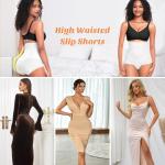 High Waist Tummy Control Shapewear Briefs, White