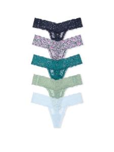 Victoria's Secret Lace Thong Panties Multi Pack