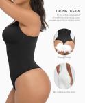 FeelinGirl Seamless Tummy Control Bodysuit for Women