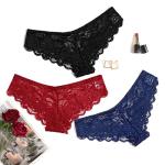Avidlove 4 Pack Cheeky Lace Bikini Panties