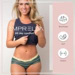 Emprella 5-Piece Seamless Cotton Cheeky Panty Set