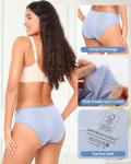 Bamboo Cool Breathable Women's Hipster Briefs, 5-Pack