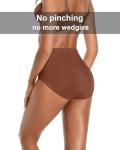 QOVOQ Seamless High Waisted Underwear 6 Pack