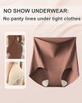 QOVOQ Seamless High Waisted Underwear 6 Pack