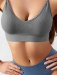 4 Pack Women's Seamless Bralettes with Padded Cups