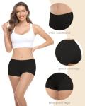 Begrily Women's Seamless Boy Shorts 5-Pack