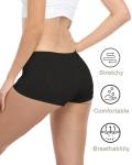 Begrily Women's Seamless Boy Shorts 5-Pack
