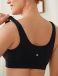 Comfy Black Wireless Maternity Nursing Bra