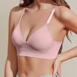 3-Piece Seamless Deep V Wireless Bra Set