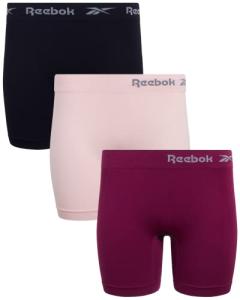 Reebok Women's Seamless Boy Shorts - 3 Pack
