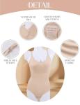 Seamless Shapewear Bodysuit with Tummy Control