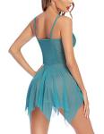 Avidlove Lace Babydoll Lingerie for Women, Teal
