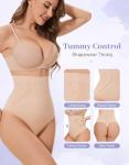 High Waist Tummy Control Thong Shapewear