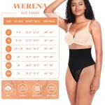 Lacy High-Waisted Tummy Control Shaping Thong