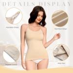 AliyaFeng Seamless Tummy Control Shapewear Camisole