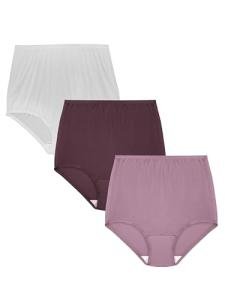 Vanity Fair Women's Full Coverage High Waisted Panties
