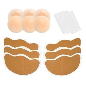 Breast Tape with Nipple Covers - 6 Pack