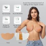 Breast Tape with Nipple Covers - 6 Pack