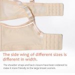 DotVol Women's Sexy Strappy See Through Lace Bra Plus Size Unlined Underwire Everyday Bra(Beige, 44D)