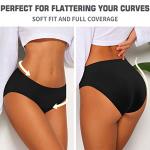 Soft Cotton Hipster Panties for Women, Full Coverage
