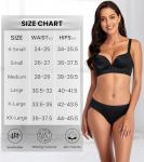 Soft Cotton Hipster Panties for Women, Full Coverage