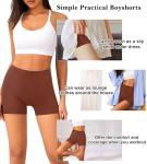 J-pone Women’s High Waisted Cotton Boyshorts