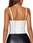 Avidlove White Lace Bustier Corset Top