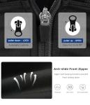 Zip Front Longline Sports Bra for Women