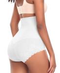 High Waist Tummy Control Lace Shapewear Briefs