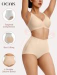 High Waisted Tummy Control Seamless Shapewear