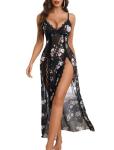 Avidlove Black Lace Babydoll Chemise Nightdress