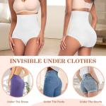 High Waist Tummy Control Lace Shapewear Briefs