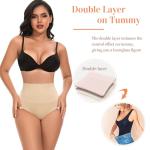 High-Waisted Tummy Control Shapewear Briefs