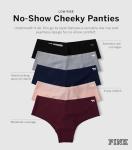 No Show Cheeky Panties by Victoria's Secret PINK