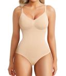 BRABIC Seamless Bodysuit Shapewear with Tummy Control