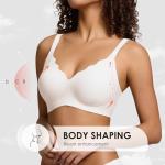 Seamless Wireless Bra for Comfort and Support