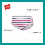 Hanes Girls' Stretch Cotton Briefs - 12-Pack