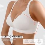Seamless Wireless Bra for Comfort and Support