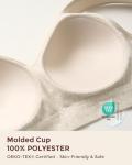 Momcozy Seamless Cotton Wireless Bra for Large Bust