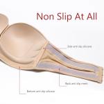 Invisible Strapless Push-Up Bra with Custom Lift