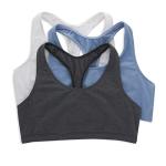 Hanes Women's 3-Pack Racerback Bralettes